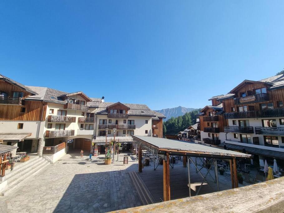 T2 + Coin Montagne - Wifi/Piscine - Les Orres 1800 Apartment Екстериор снимка