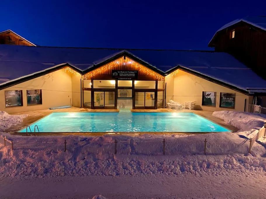 T2 + Coin Montagne - Wifi/Piscine - Les Orres 1800 Apartment Екстериор снимка